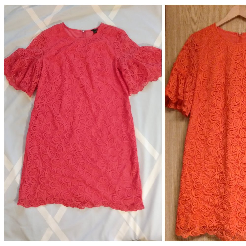 Coral Ann Taylor Lace Dress